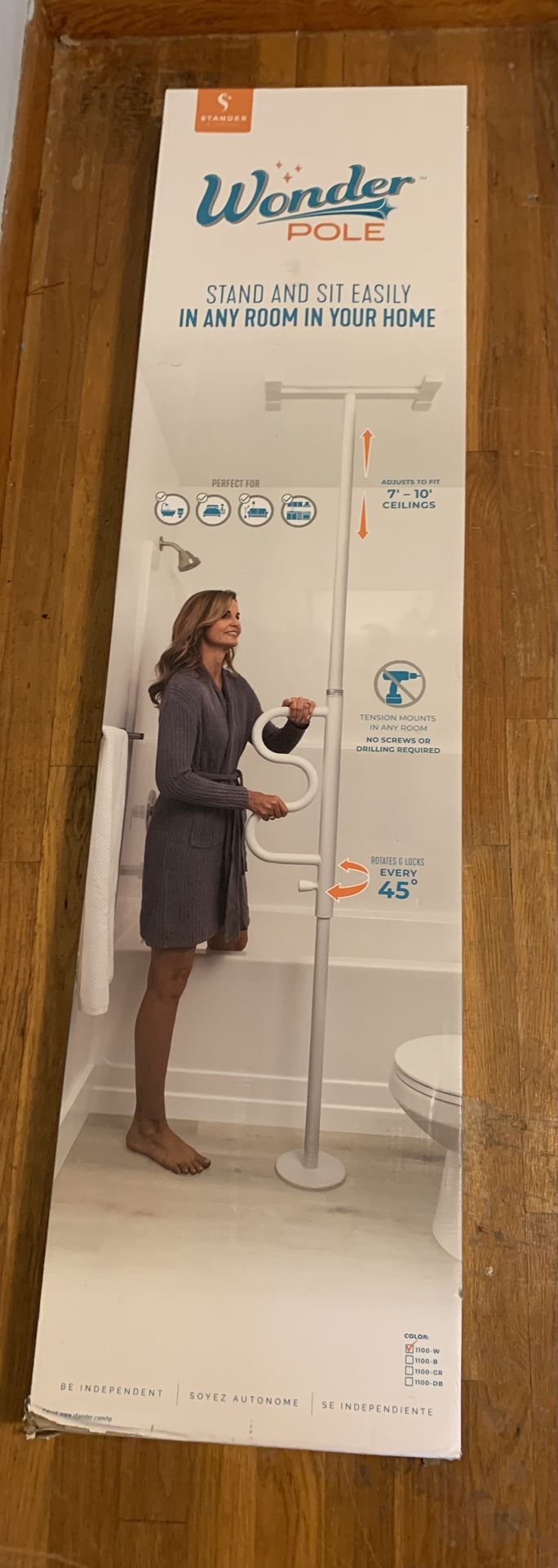 Wonder Pole Adjustable Grip Bar