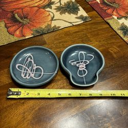 Pottery spoon rest, soap holder, trinket holder, etc