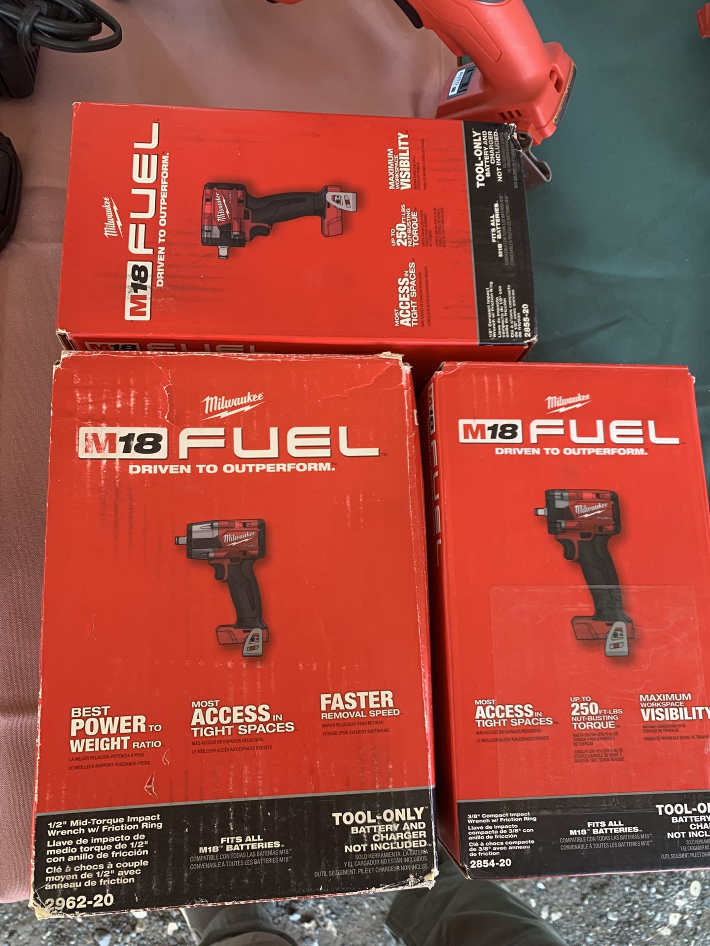 Milwaukee And Dewalt Impact Wrench New Everything Price Individual