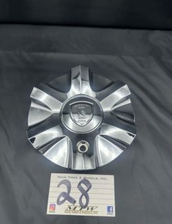 Borghini Wheels Chrome Custom Wheel Center Cap # CS391-A3P NEW QTY 1