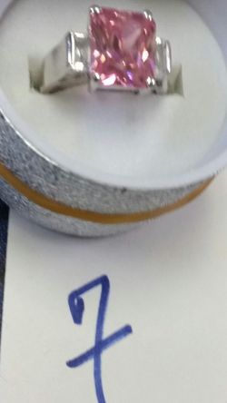 Stainless steel ring size 7