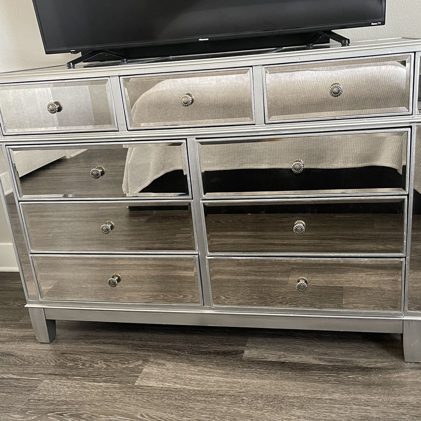 Hayworth mirrored dresser deals