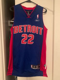 Detroit Pistons Tayshaun Prince Jersey  Reebok #22 (2004)