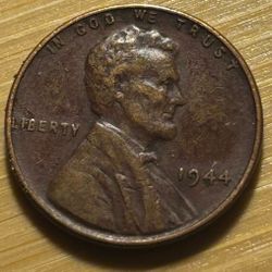 1944 1 Cent No Mint Mark