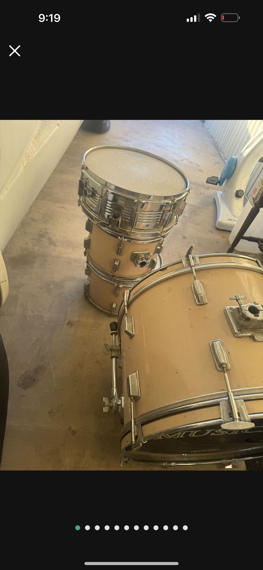 Vintage Adam Drums "The Atomic Sound" 4-piece kit