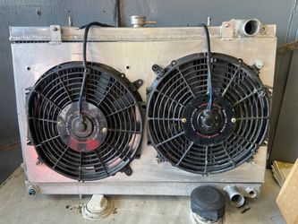 Mishimoto radiator and fans