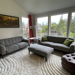 Couch, Loveseat & Ottoman