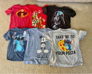 Boys Disney Shirts Lot