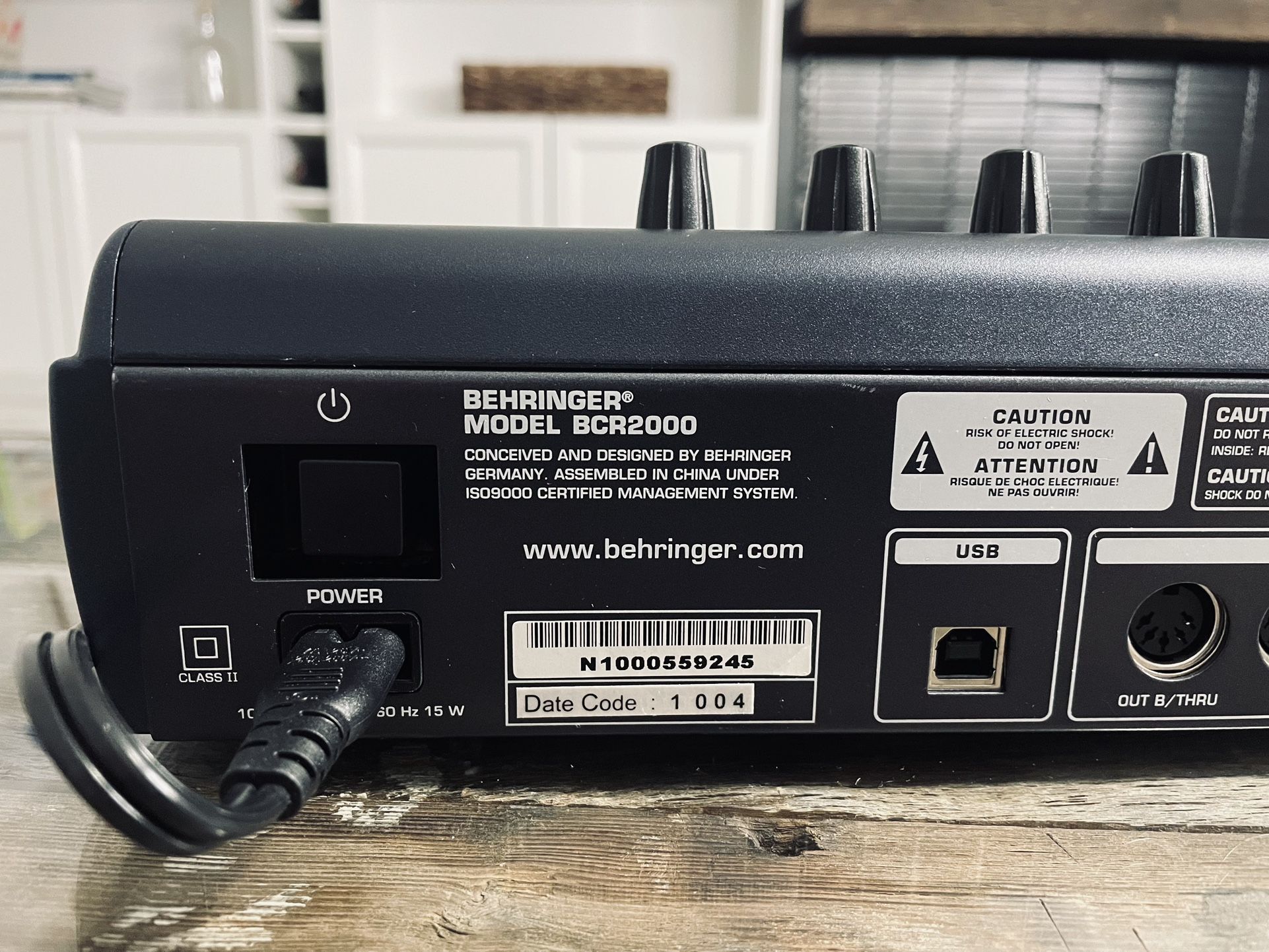Behringer BCR-2000 Rotary MIDI USB Controller for Sale in