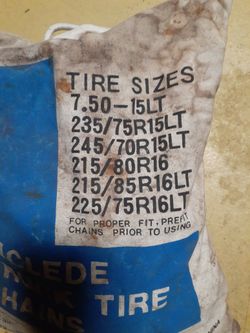 Heavy Duty Snow Chains For Trucks SUV