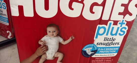 Huggies Plus Little Snugglers Diapers, Disney Baby, Size 2, 174