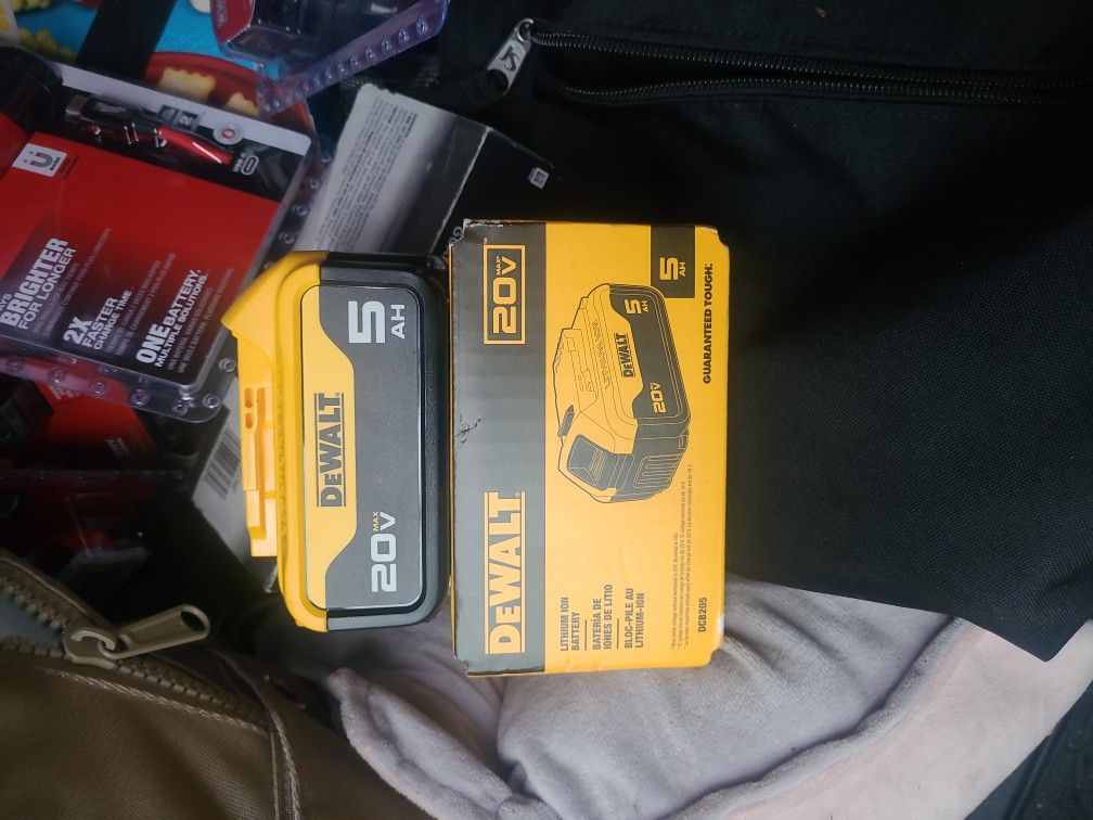 Dewalt 5ah 20v Batteries