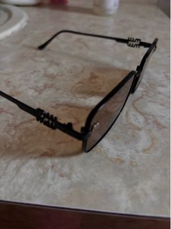 Black vintage shades