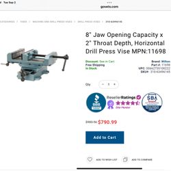 8” Vise