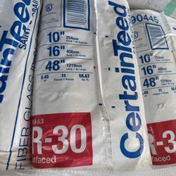 Insulation R30x16 - unfaced for Ceiling or Attic
