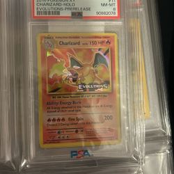 2016 XY Evolution Charizard Prerelease 