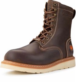 SUREWAY Botas de trabajo de 8 pulgadas para hombre #10