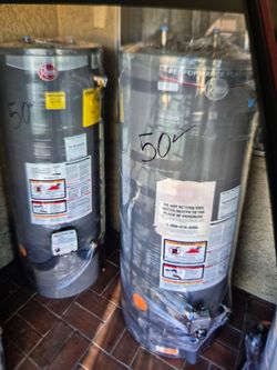 Gas Water Heater New Display Models 50gal