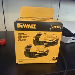 DEWALT 20V MAX Premium Lithium-Ion 4.0Ah Battery Pack (2 Pack)