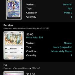 $500 Value Pokémon Cards