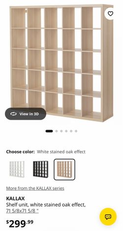 Kallax ikea shelf 5x5