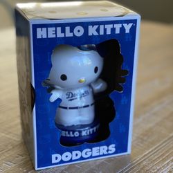 Hello Kitty Dodgers MLB Bobble Head 2023, NEW In Box Unopened