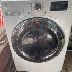 White 27” Width Front Loader LG Washing Machine!!! 