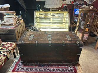 Old Asian Trunk As is Not Perfect Look Closely