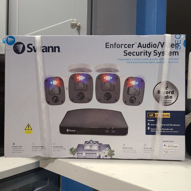 Swann Enforcer Audio/Video Security System