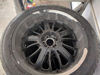 22inch wheels and tires. Set of 4