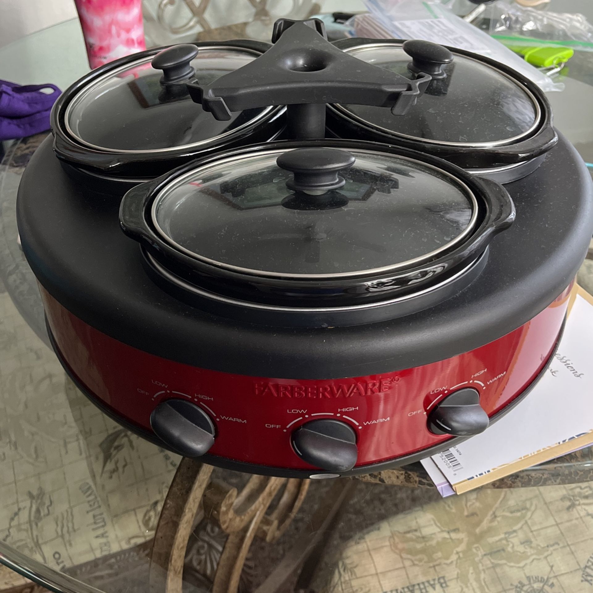 Farberwear 3 In 1 Slow Cooker Crockpot