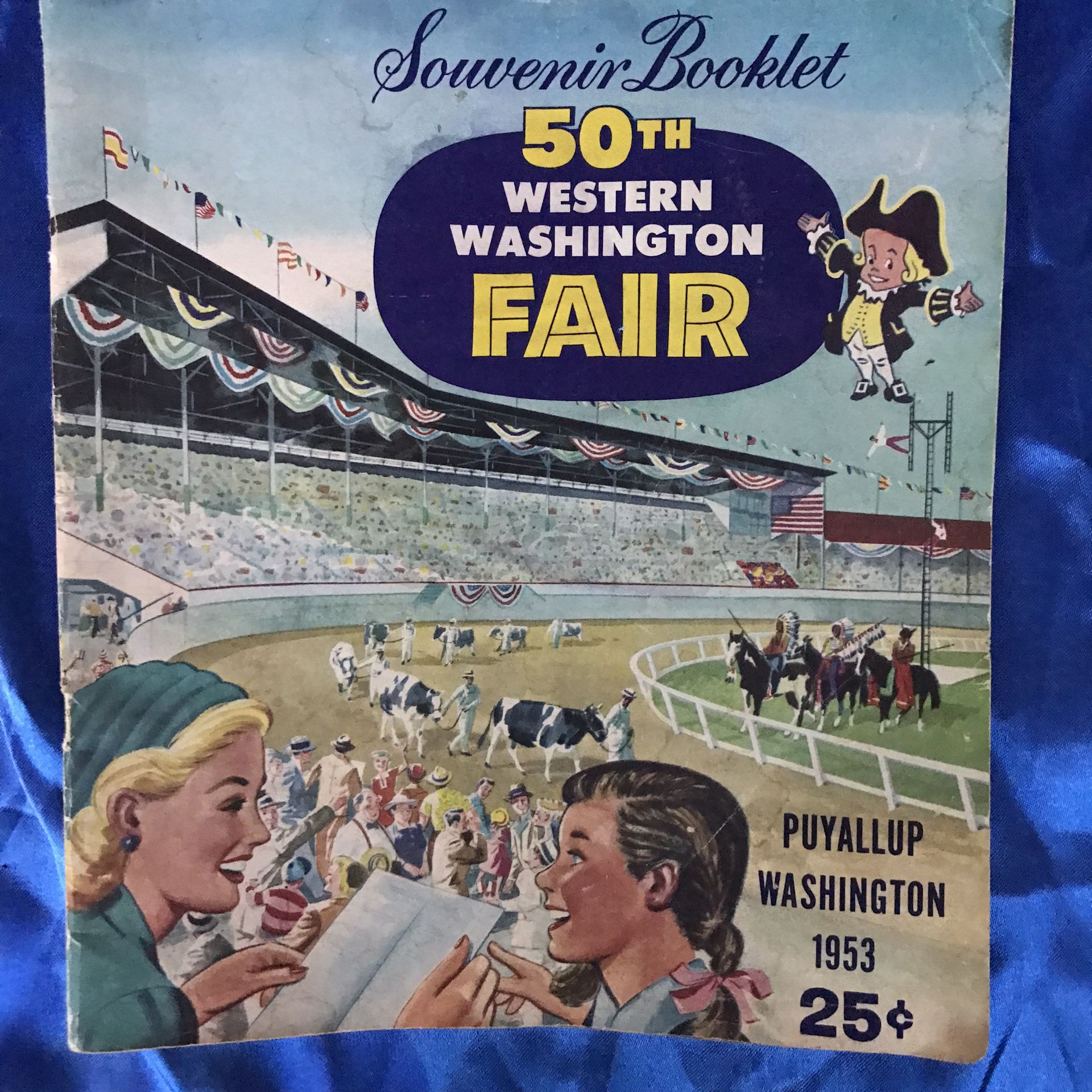 1953 50th Western Washington (Puyallup) Fair Cellebration Booklet 