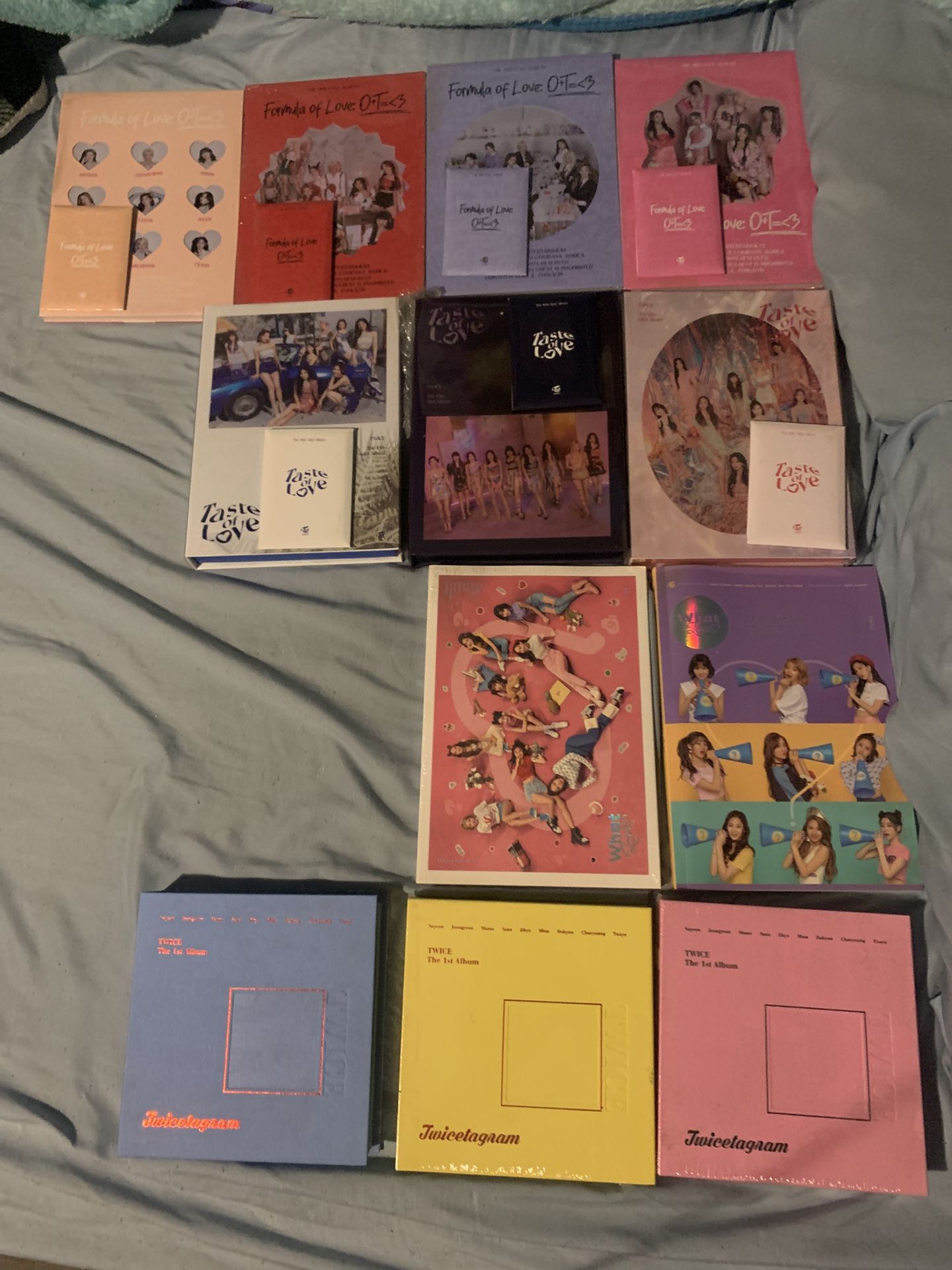 TWICE Albums & Extras.