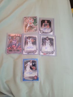 Basketball Card Lot with Autographs
