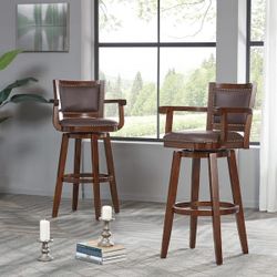 Boraam

Broadmoor 34 in. Cappuccino Wood Swivel Extra Tall Barstool

