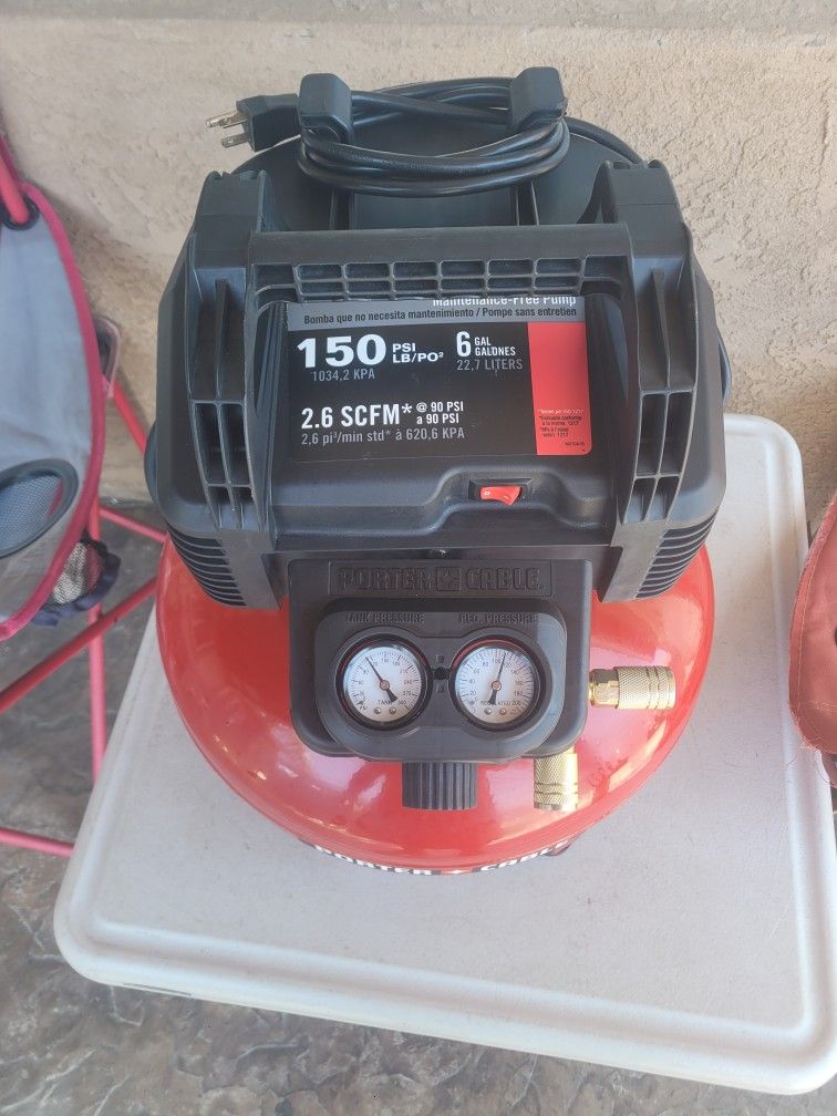 Porter Cable 6 Gallon Air Compressor!!!
