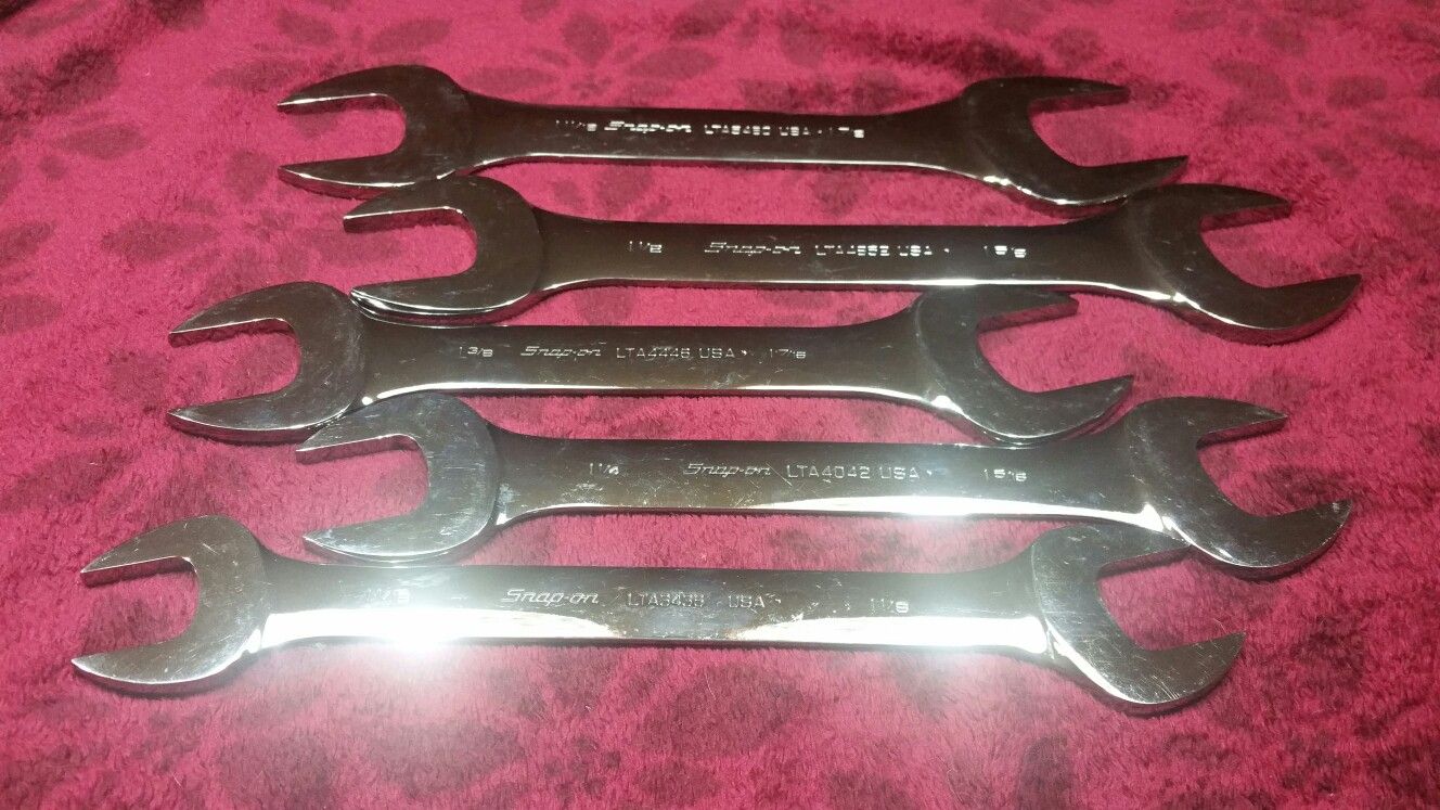 Snap On LARGE Slimline Wrenches