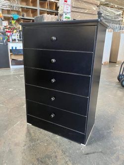 Black dresser
