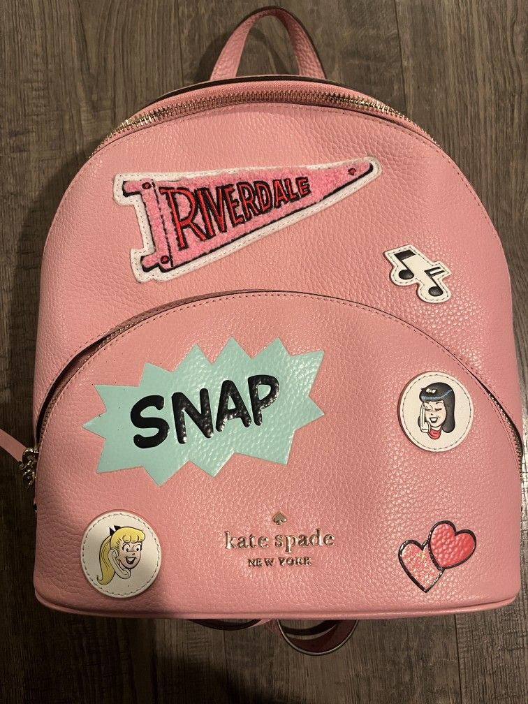 Kate Spade Pink Riverdale Backpack Kate Spade Riverdale Mini Backpack main image 4