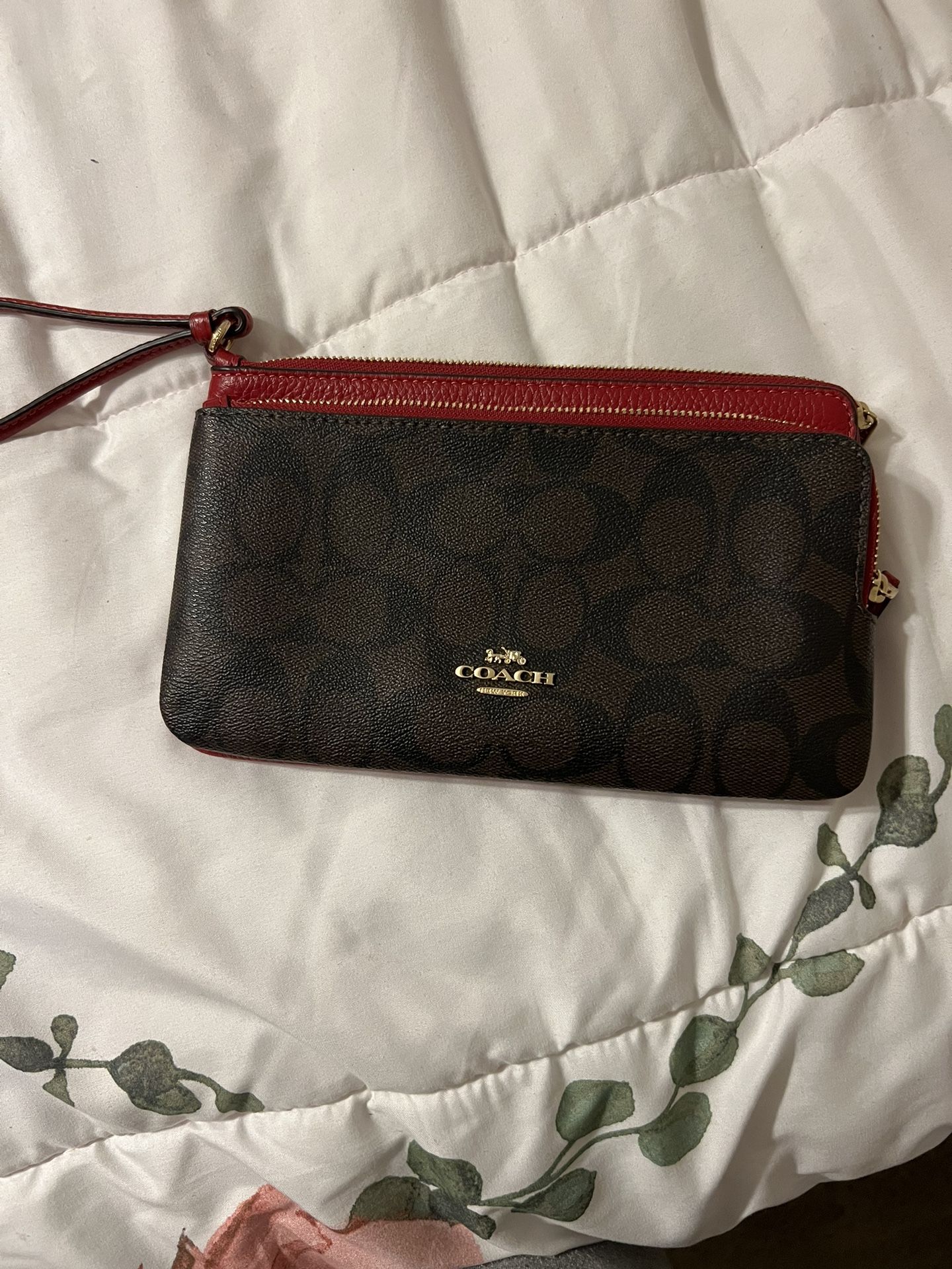 Double Wallet And Wristlet Wallet