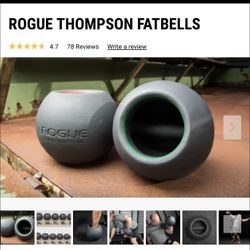 Rogue and Sorinex Fatbell Center Mass Bell Set 5 - 80 Lbs
