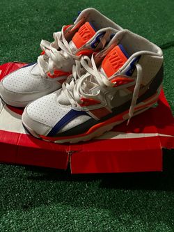 Nike Air Trainer SC High White Hyper Crimson Game Royal Mens Size 9.5 Shoes