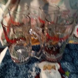 Set Of 4 BUDWEISER CLYDESDALE BEER MUGS