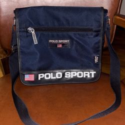 Vintage 90’s Polo Sport Ralph Lauren Messenger Shoulder Strap Bag CrossBody Bag