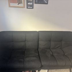 Black Futon in Good Condition