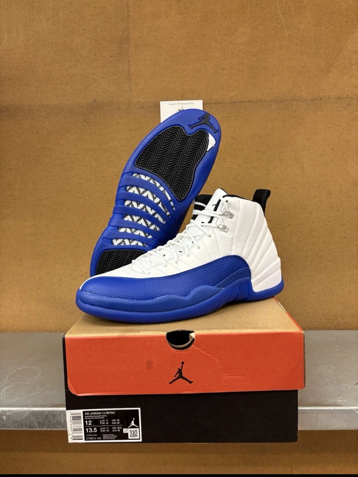 Blueberry Jordan 12s