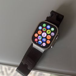 Apple Watch Ultra 2 With Titanium Loop Band