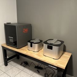 D4K Pro 3D Printer, Washer, And Curer
