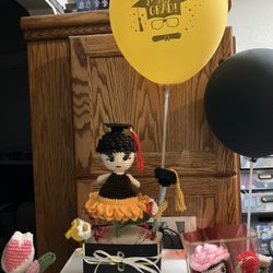 Ramos A Crochet Para Graduación Y Cajas Con Peluches De Graduación (Crocheted Bouquets For Graduation 