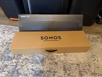 Sonos Beam (Generation 1) Smart Soundbar System - Crystal-clear dialogue, Multi Room Audio, Alexa, Airplay